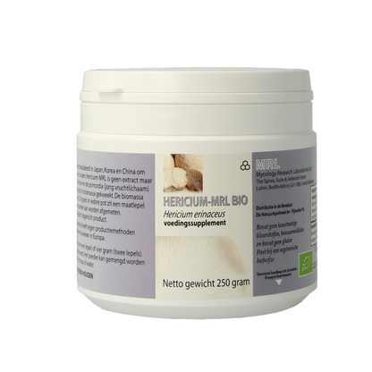MRL Hericium poeder bio 250 Gram