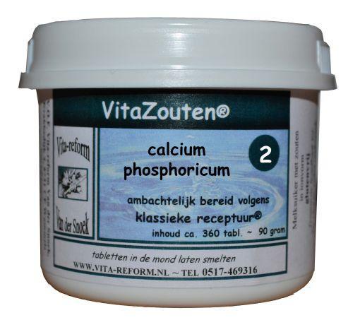 Vitazouten Calcium phosphoricum VitaZout nr. 02 360.00 Tabletten