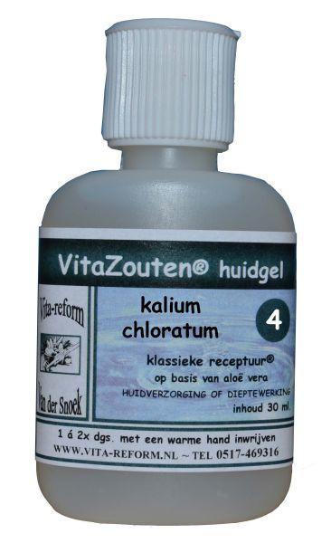 Vitazouten Kalium muriaticum/chloratum huidgel nr. 04 30.00 Milliliter