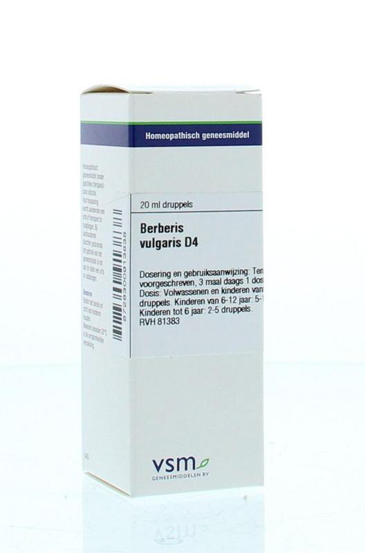 VSM Berberis vulgaris D4 20 Milliliter