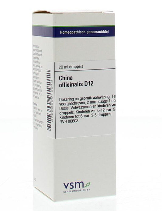 VSM China officinalis D12 20 Milliliter