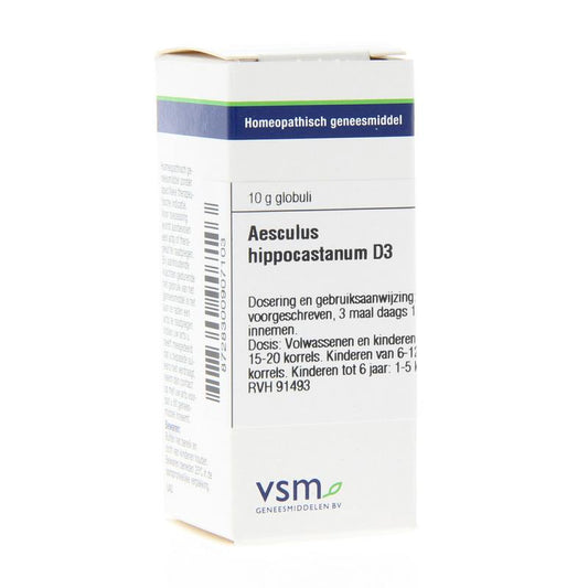 VSM Aesculus hippocastanum D3 10 Gram