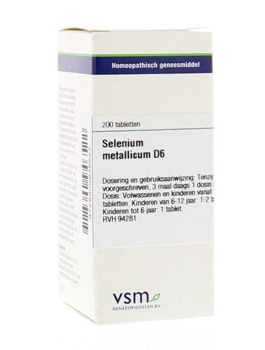 VSM Selenium metallicum D6 200.00 Tabletten