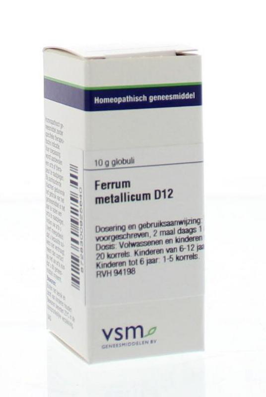 VSM Ferrum metallicum D12 10 Gram