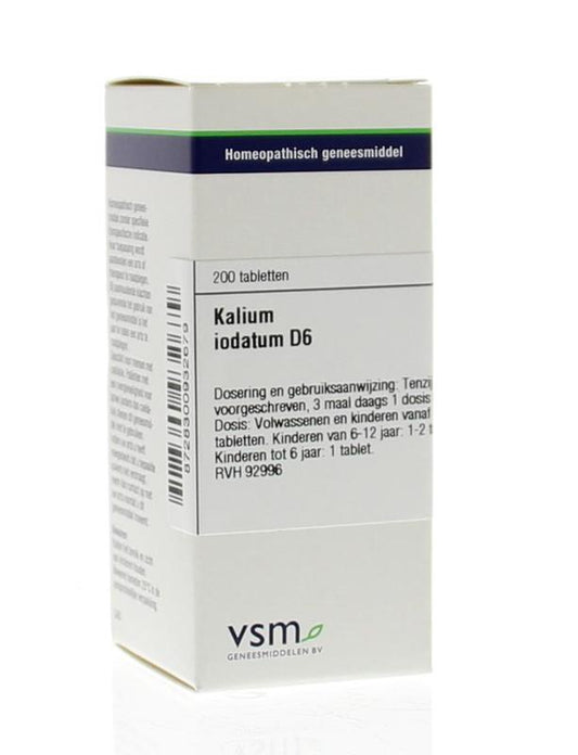 VSM Kalium iodatum D6 200.00 Tabletten