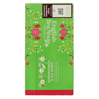English Tea Shop Green tea pomegranate bio 20 Zakjes