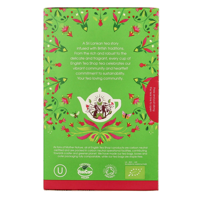 English Tea Shop Green tea pomegranate bio 20 Zakjes