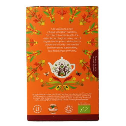 English Tea Shop Rooibos bio 20 Zakjes