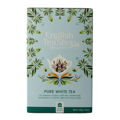 English Tea Shop White tea bio 20.00 Zakjes