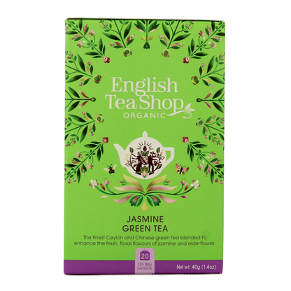 English Tea Shop Jasmin green tea bio 20 Zakjes