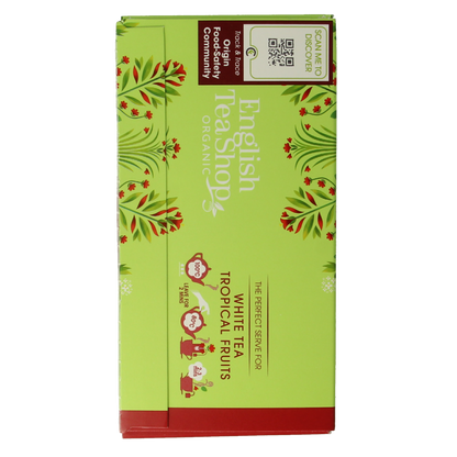 English Tea Shop White tea tropical fruits bio 20 Zakjes