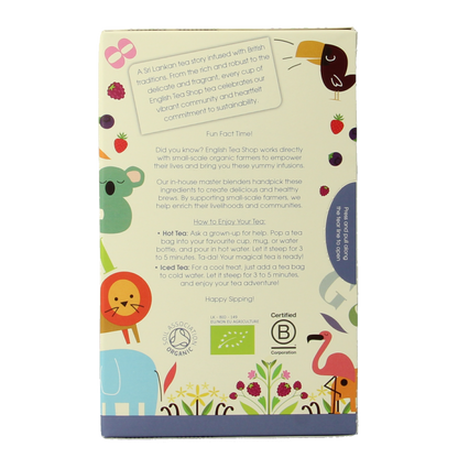 English Tea Shop Kids tea time adventure bio 20 Zakjes