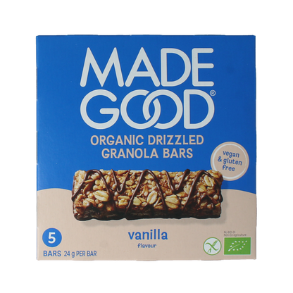 MadeGood  Granola bar vanilla bio 5.00 Stuks