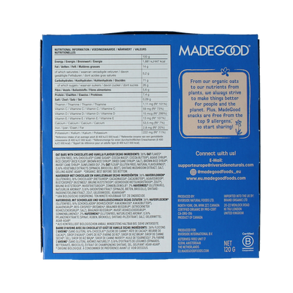 MadeGood  Granola bar vanilla bio 5.00 Stuks