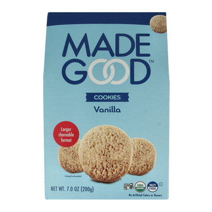 Made Good Crunchy cookies vanilla bio 200 Gram