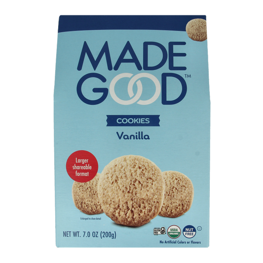 Made Good Crunchy cookies vanilla bio 200 Gram