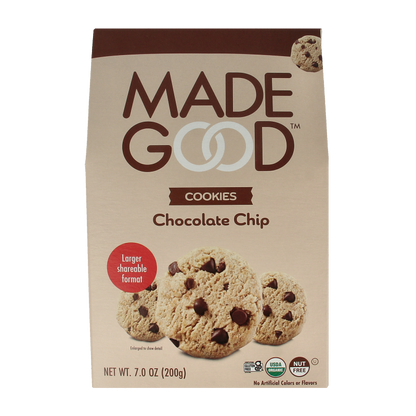 Made Good Crunchy cookies chocolate chip bio 200 Gram