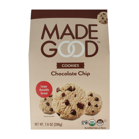 Made Good Crunchy cookies chocolate chip bio 200 Gram