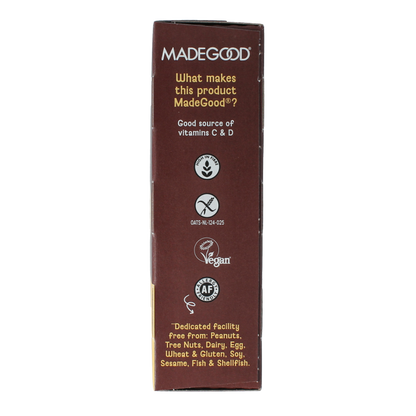 MadeGood  Mornings bar choco chip bio 5 Stuks