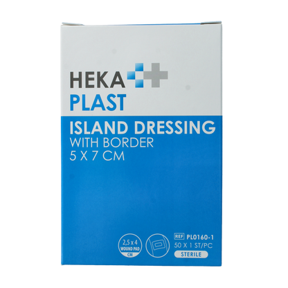 Hekaplast Border 5cmx7cm eiland 50 Stuks