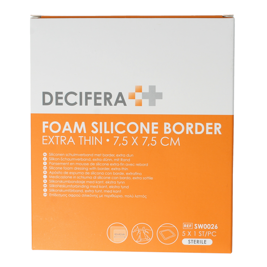 Decifera Foam border 7.5 X 7.5cm 5.00 Stuks