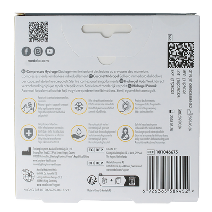 Medela Hydrogel pads 4 Stuks