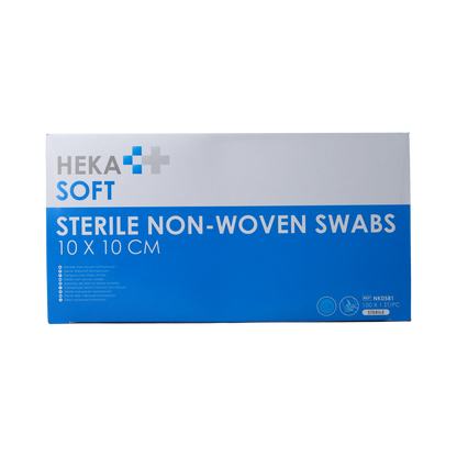 Heka Soft Non-woven kompres 10 x 10cm 100.00 Stuks