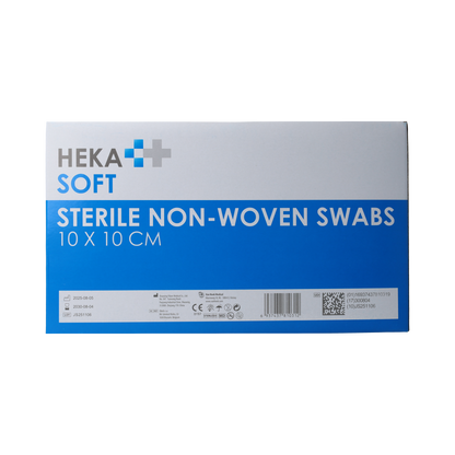 Heka Soft Non-woven kompres 10 x 10cm 100.00 Stuks