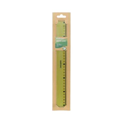 Econovo Liniaal 30cm groen 1.00 Stuks