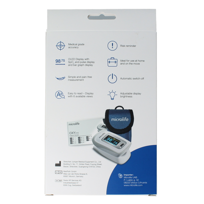 Microlife OXY210 Pulse oximeter 1 Stuks