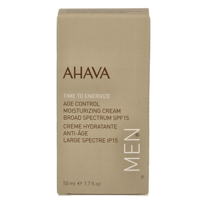 Ahava Men age control moisturizing gezichtcreme SPF15  50 Milliliter
