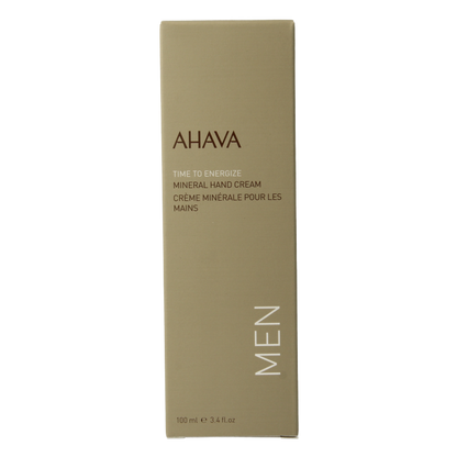 Ahava Men mineral hand cream 100 Milliliter