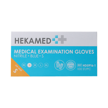 Heka Hekamed handschoenen soft nitrile S 100.00 Stuks