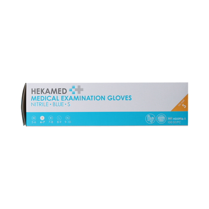 Heka Hekamed handschoenen soft nitrile S 100.00 Stuks