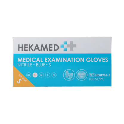 Heka Hekamed handschoenen soft nitrile S 100.00 Stuks