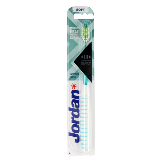 Jordan Tandenborstel individual clean soft 1 Stuks
