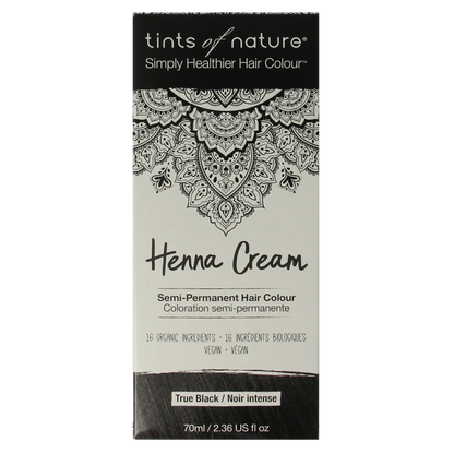 Tints Of Nature Henna cream black semi permanent 70.00 Milliliter