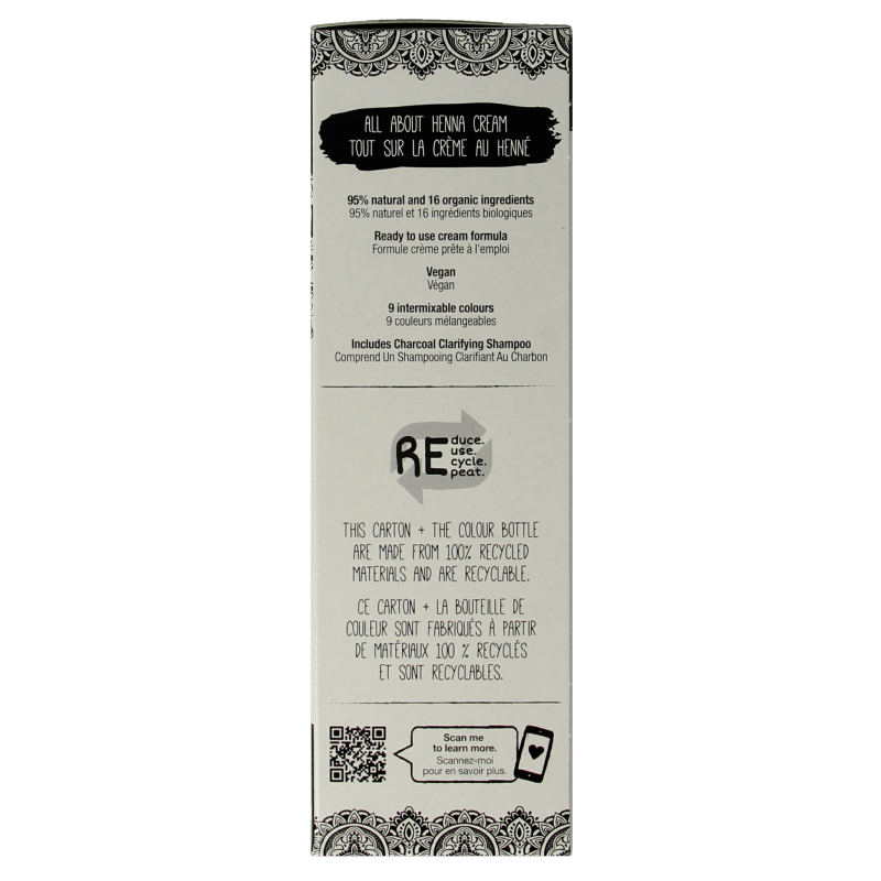 Tints Of Nature Henna cream black semi permanent 70 Milliliter