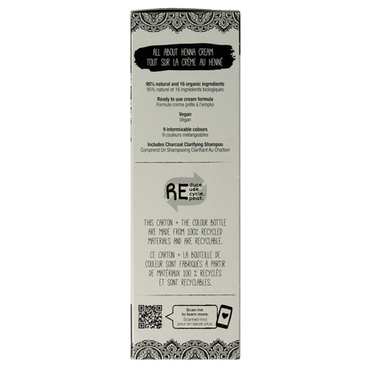 Tints Of Nature Henna cream black semi permanent 70 Milliliter