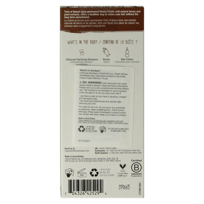 Tints Of Nature Henna cream golden brown semi permanent 70 Milliliter