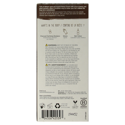 Tints Of Nature Henna cream light brown semi permanent 70 Milliliter