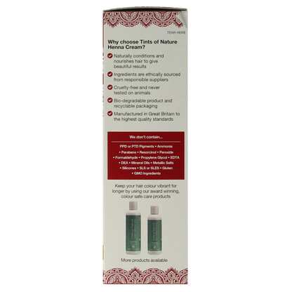 Tints Of Nature Henna cream golden blond semi permanent 70 Milliliter