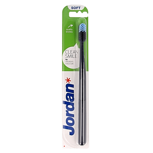 Jordan Tandenborstel clean smile soft assortie 1 Stuks