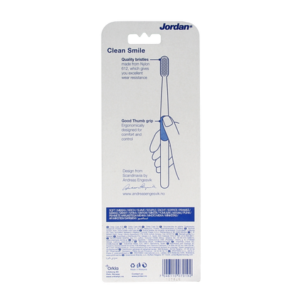 Jordan Tandenborstel clean smile soft 3 Stuks