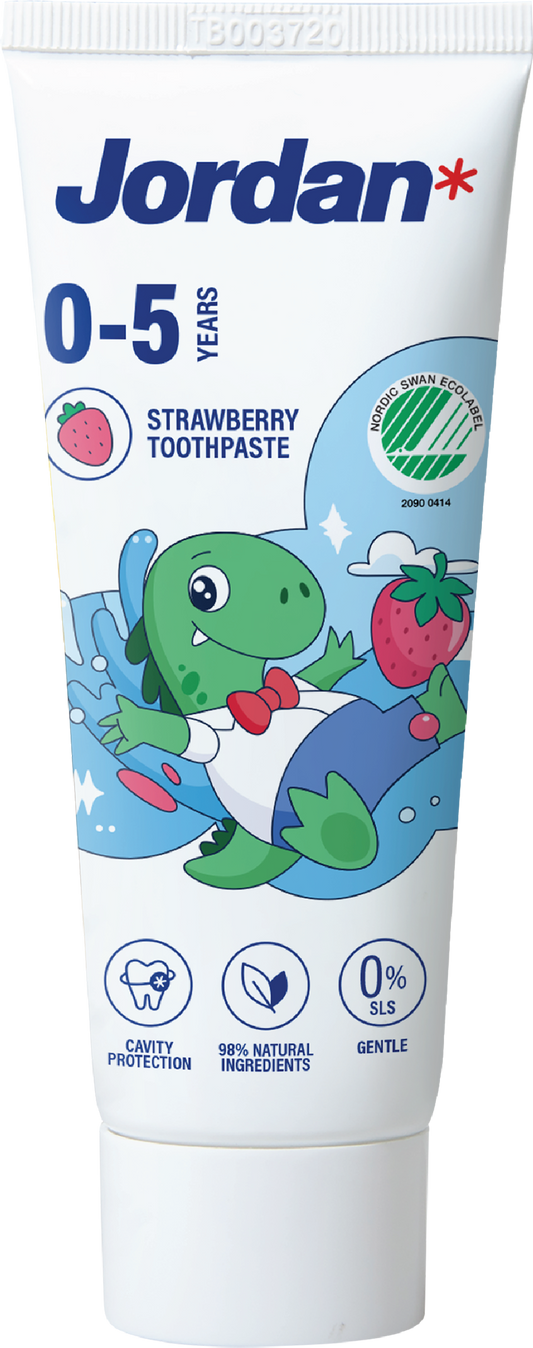 Jordan Tandpasta kids 0 - 5 jaar 50.00 Milliliter