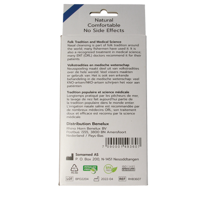Rhino Horn Neusspoeler blauw 1.00 Stuks