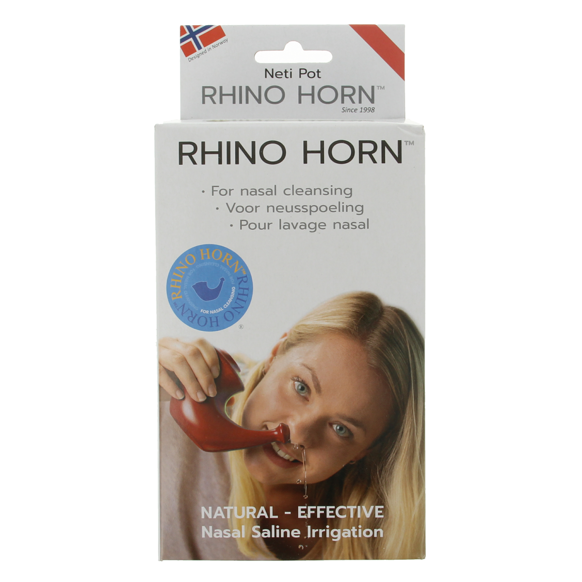 Rhino Horn Neusspoeler rood 1.00 Stuks