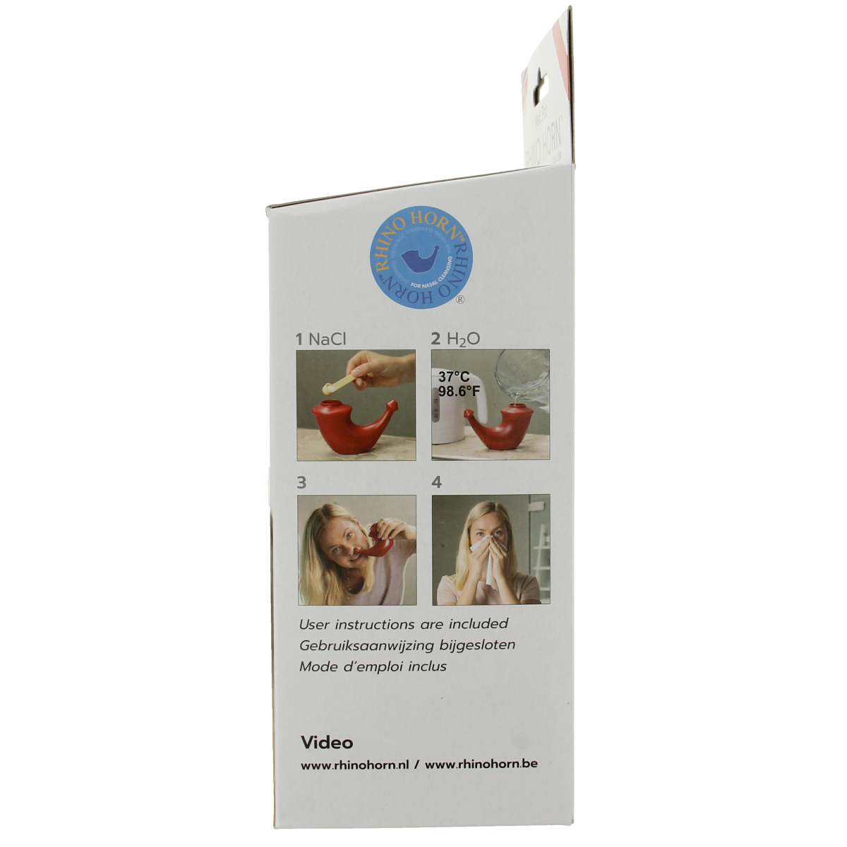 Rhino Horn Neusspoeler rood 1.00 Stuks
