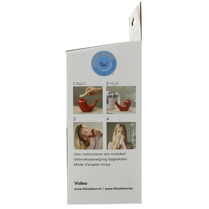 Rhino Horn Neusspoeler rood 1.00 Stuks