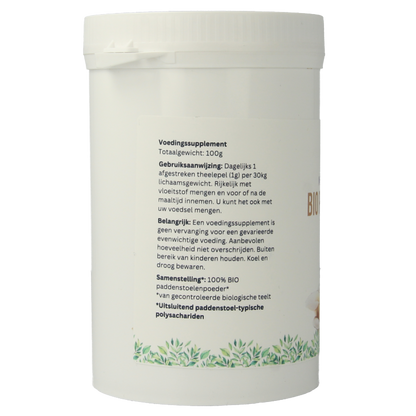 Mycopower Pleurotus poeder bio 100 Gram